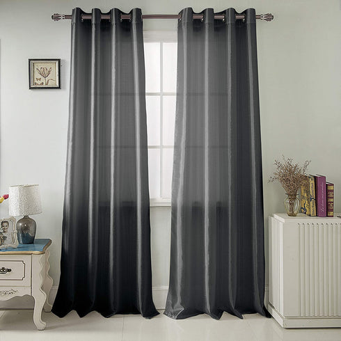 Adore the Decor™ Faux Silk 54 x 84 in. Single Grommet Curtain Panel